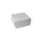 Boxit Boxit 10"x10"x5" White Lock Corner Bakery Box, PK100 10105B-261 - alternate 2